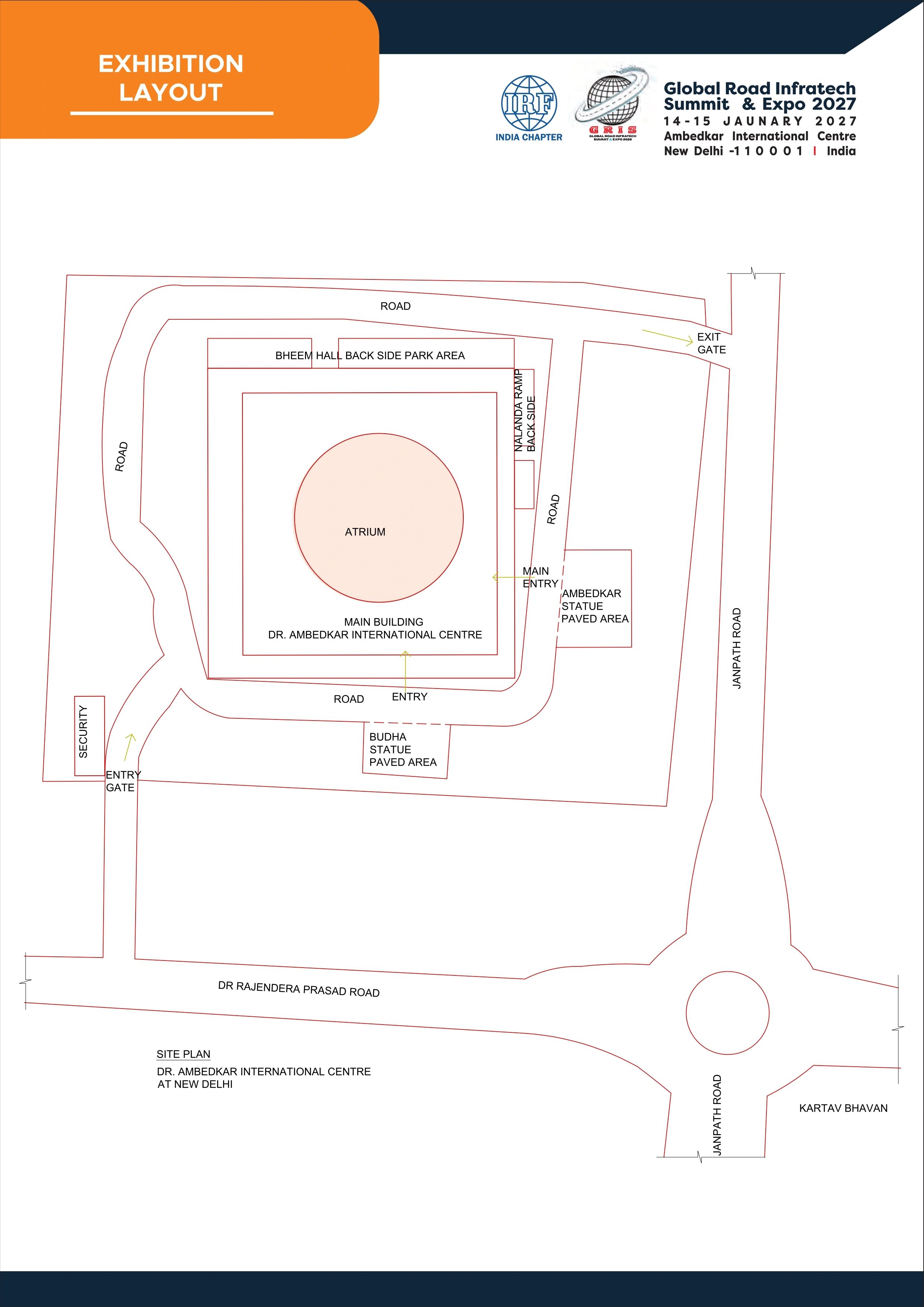 Static architecture configuration layout master plan map grid for Master Site Plan